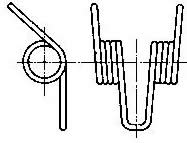 微型扭簧形状表示方法